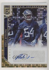 2018 Donruss Elite Elite Rookie Auto Orange 24/25 Rashaan Evans #RA-RE Auto 6h5