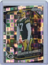 2025 Panini Prizm Premium Box Set BRANDON McMANUS #290 PANDORA PRIZM 368/400
