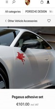 Porsche Mobil Pegasus Decal Set Small 991-044...