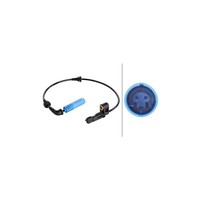 Hella Sensor, Raddrehzahl 6PU 012 039-691 FüR Bmw, Vorderachse, Links
