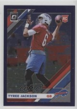 2019 Donruss Optic Rookies FOTL Purple Stars Prizm 13/25 Tyree Jackson #133 6s2