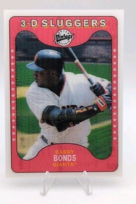 BARRY BONDS 2003 Upper Deck Vintage 3-D SLUGGERS #269 San Francisco Giants