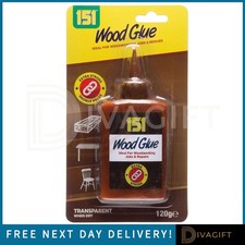 151 WOOD GLUE 120G PVA FAST WORKING SUPER STRONG FOR WOODWORKING JOBS REPAIRS
