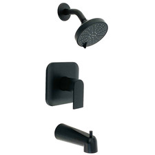 MOEN Genta LX Matte Black M-CORE 2-Series Tub  Shower Trim   UT2473EPBL