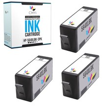 3X CMYi Compatible HP 564XL Black Printer Ink for PhotoSmart 5510 5511 5512 5514