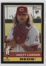 2025 Topps Heritage Black Border Rhett Lowder #181 06ec