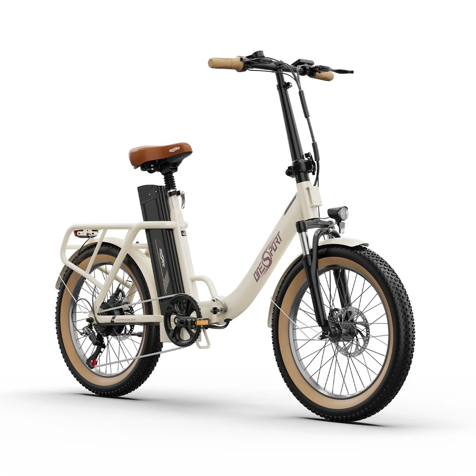ONESPORT OT16-2 Elektrofahrrad 20 Zoll Trekking ebike 48V/17Ah Klappbar 7 Gänge - Bild 4 von 4