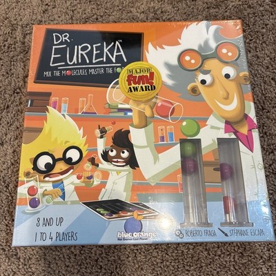 DR. EUREKA Educational Science Board Game -Mix The Molecules Brand New Sealed