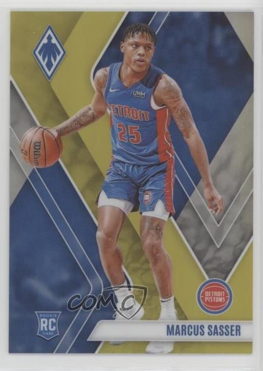2023-24 Panini Phoenix Rookies Yellow 31/49 Marcus Sasser #263 Rookie RC