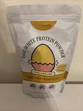 Orgnisulmte Egg White Protein Powder 8 Oz Pasteurized Dried Egg Whites Protein