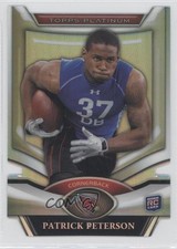 2011 Topps Platinum Die-Cut Patrick Peterson #PDC-PP 0b3
