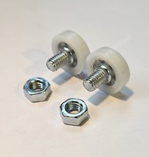 1 X PAIR(2) CASIO CASH REGISTER DRAWER ROLLER WHEELS 19mm FITS MOST CASIO TILLS