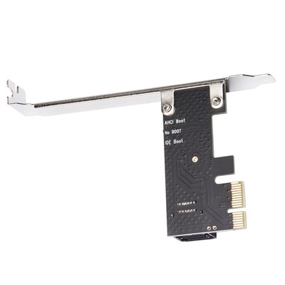 1Pc PCI Express to SATA3.0 2-Port SATA III Expansion Controller Adapter Card 6G