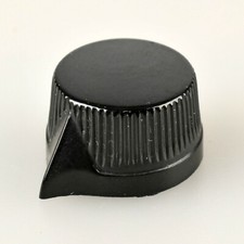 VTG Daka Ware Black Bakelite Plastic Radio Amplifier Test Equipment Pointer Knob