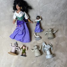 Lot Of 8 Vintage 90's Hunchback Of Notre Dame Figurine Toys