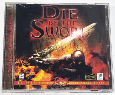 Die by the Sword PC CD-ROM  Complete CIB Retro PC Game