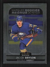 Jacob Bryson RC 2021 O-Pee-Chee  Marquee Rookies Buffalo Sabres #221