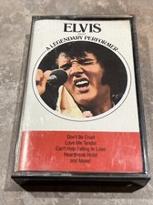 Elvis A Legendary Performer Volume 1 Cassette Original  TESTED  
