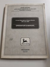 manuel d utilisation de tondeuse john deere JS61 et JS63