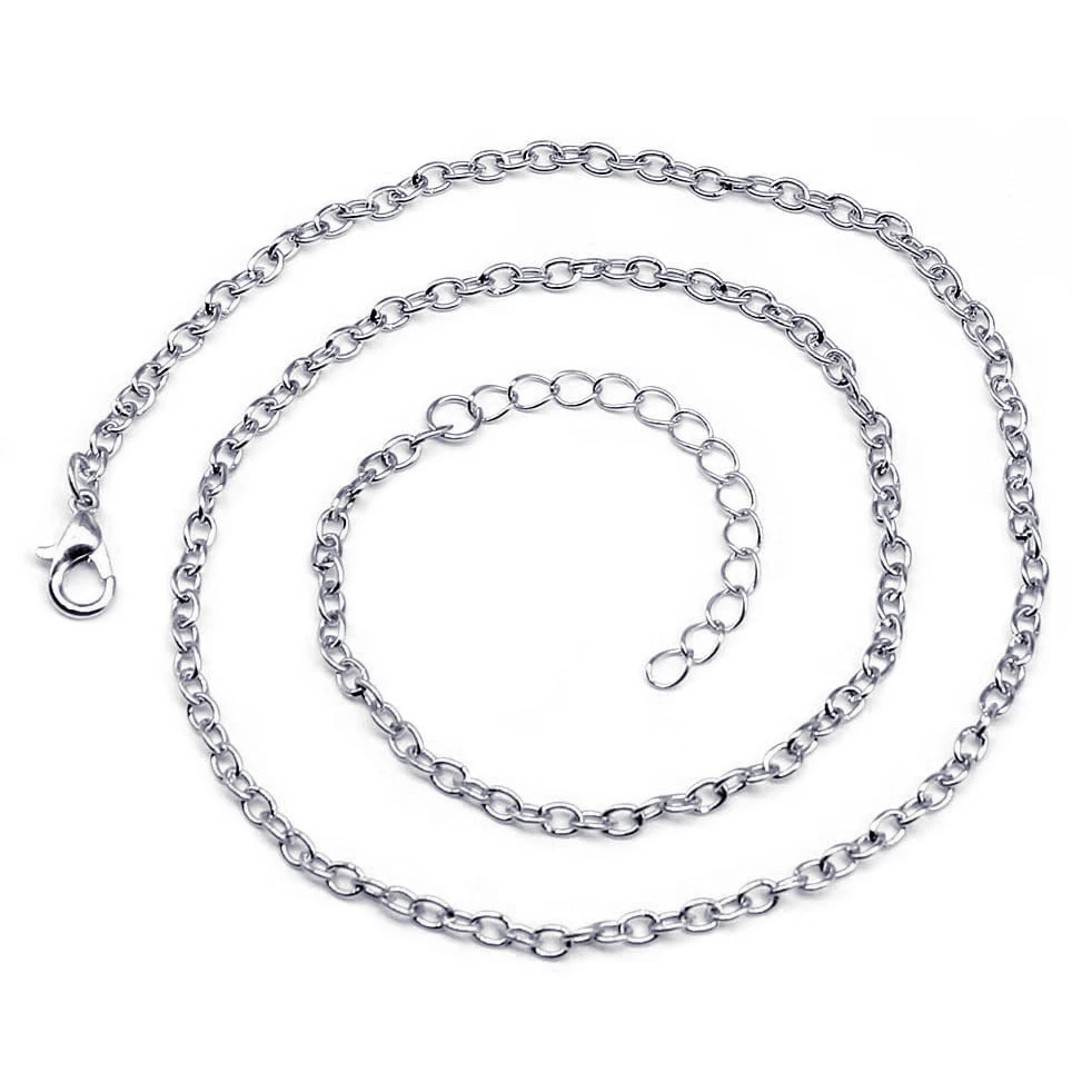 Collana a catena Rolo in argento da 3 mm da uomo