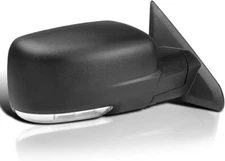 Fits 2013-2019 Ram 1500 Power Folding Right Side Mirror Black Cover w/ Signal