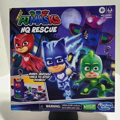 PJ Masks   HQ Rescue-Hurry, Heroes! Race to Stop Romeo by Hasbro Gaming.