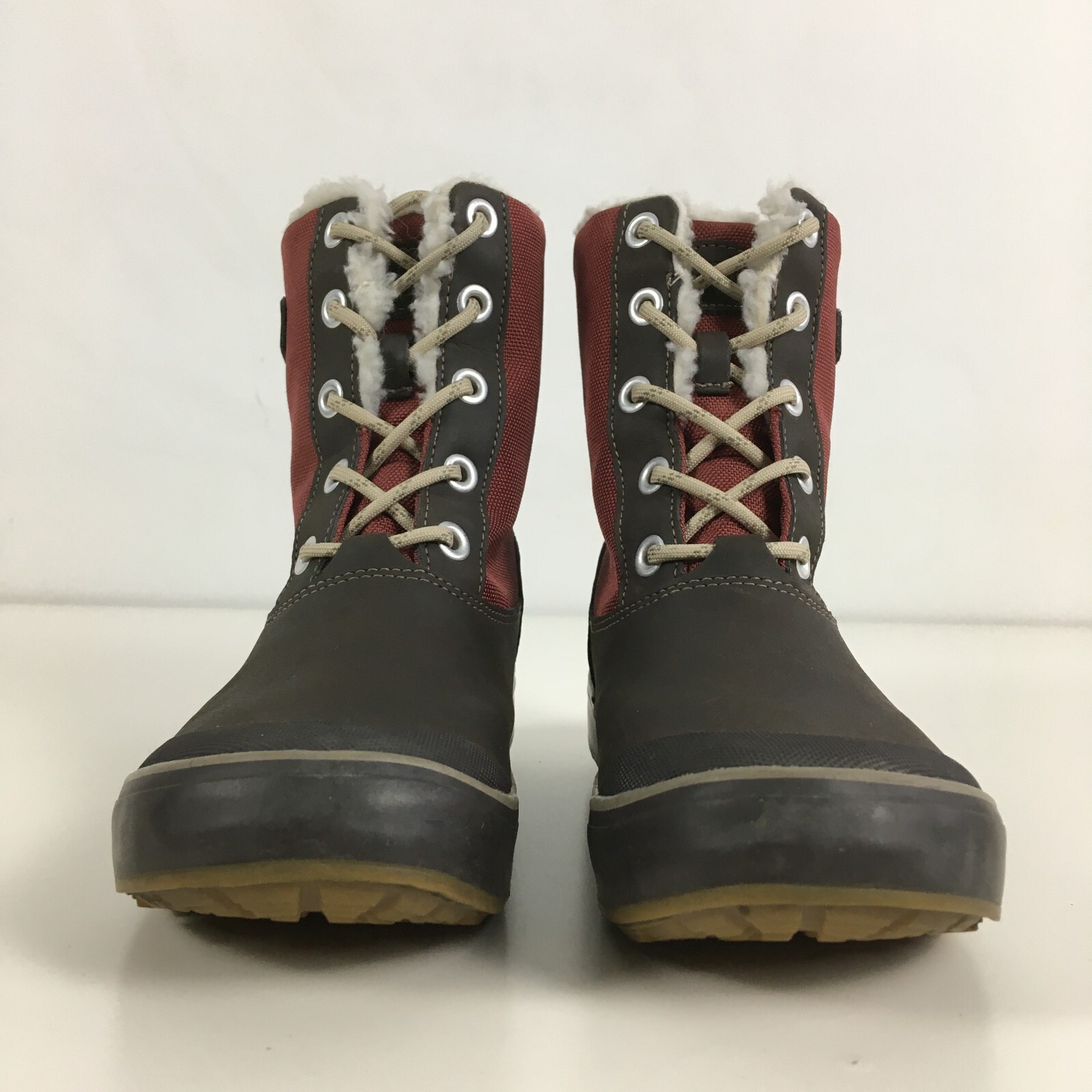 KEEN Elsa Stivali Invernali Donna 5 5 W Rosso Marrone 1017960