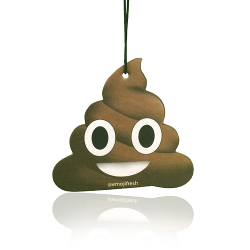 EmojiFresh Poop Emoji Car Air Freshener eBay