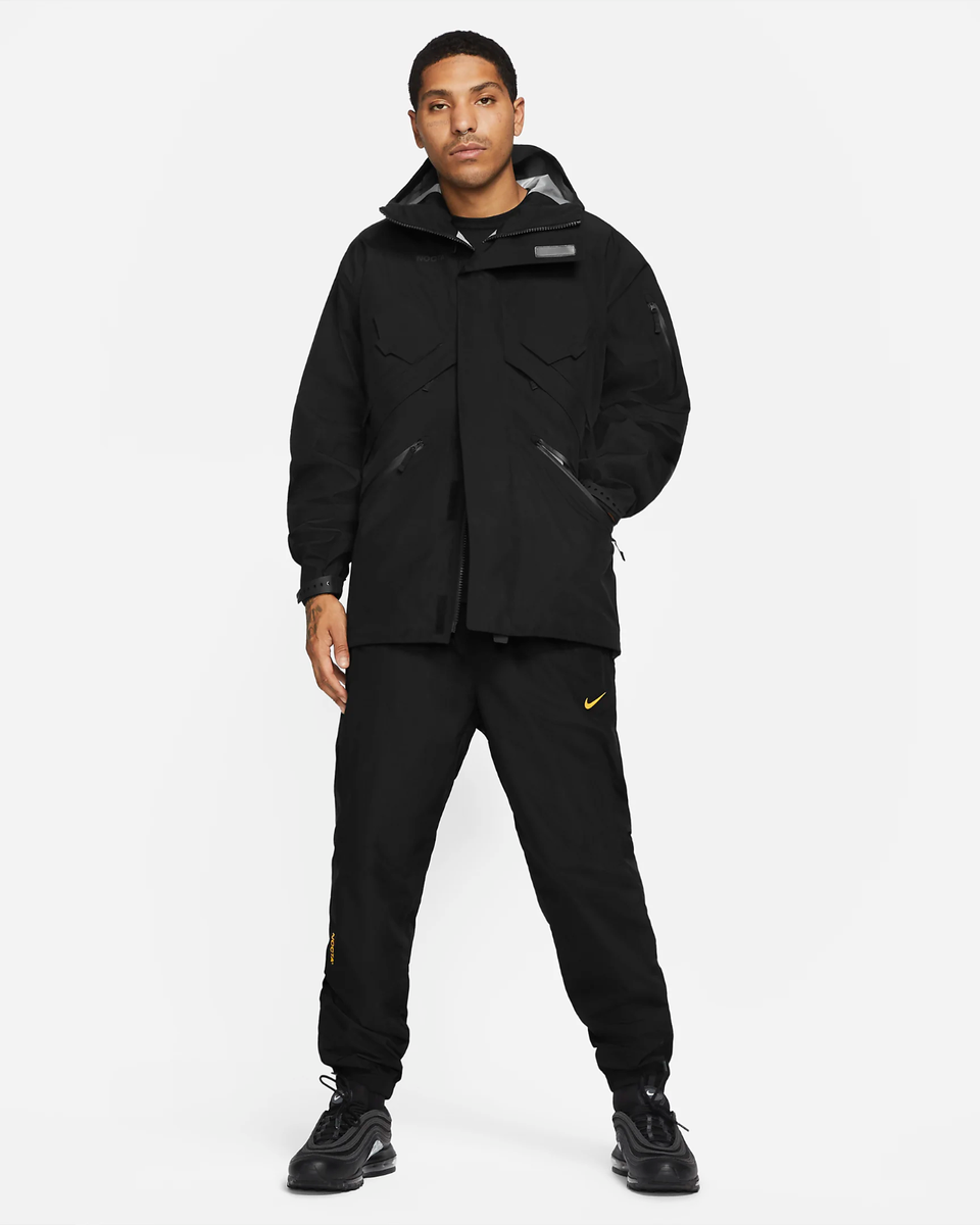 nocta ナイロンジャケット　Mサイズ New Authentic Nike X Drake NOCTA NRG Tech Jacket Black Size Medium