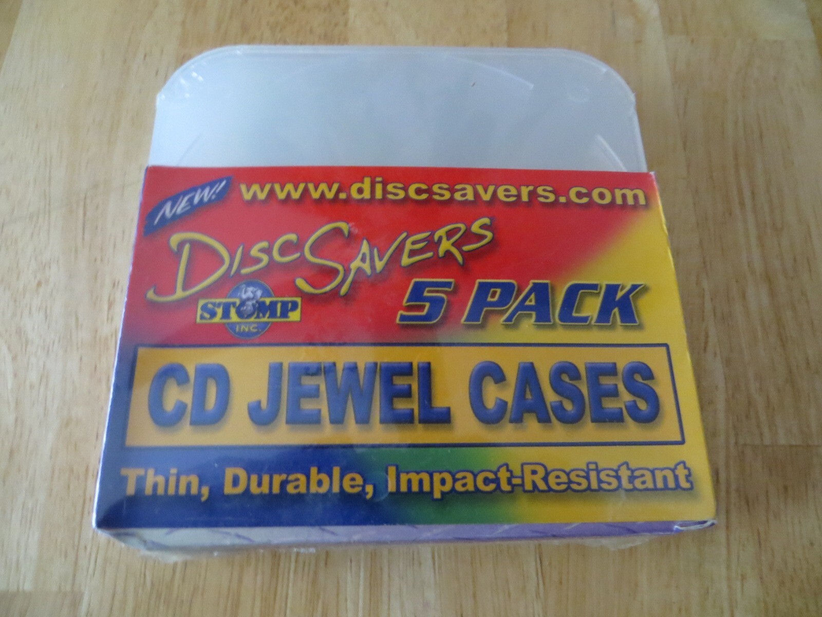5 Pack DiscSavers CD Jewel Cases | eBay