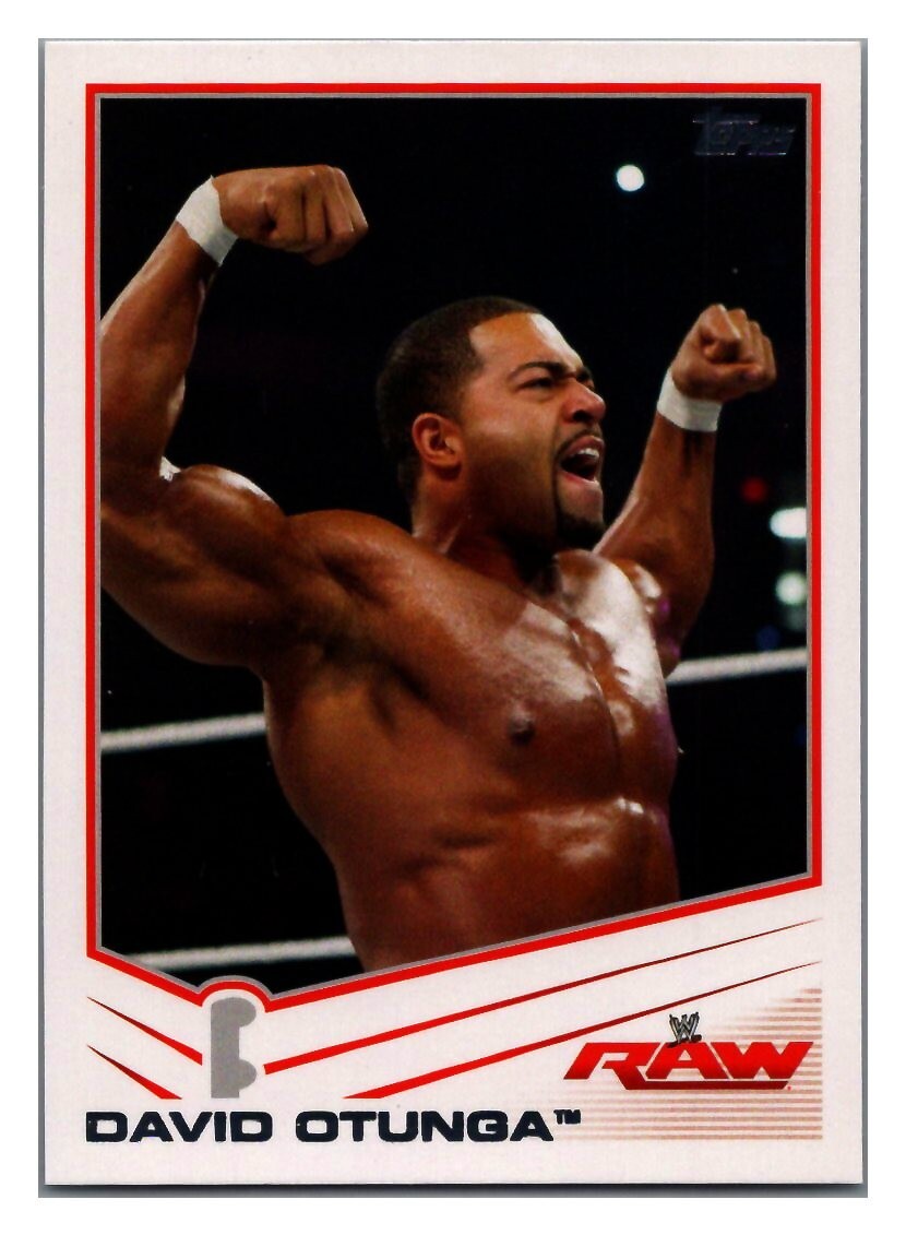 2013 Topps WWE - #10 David Otunga
