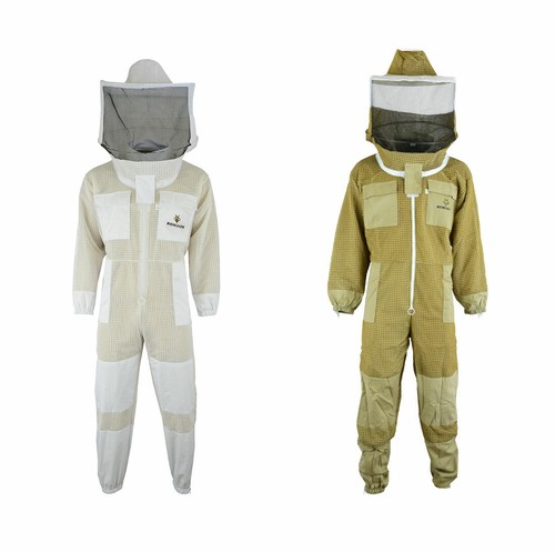 GLOGLOW Imkeranzug Ganzkörper - Mit Schleierhaube & Handschuhen Für Profis & Anfänger