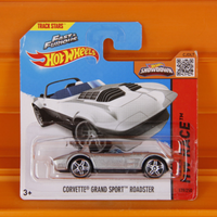 Hot Wheels - 2015 - Corvette Grand Sport Roadster - Track Aces #4 Fast & Furious