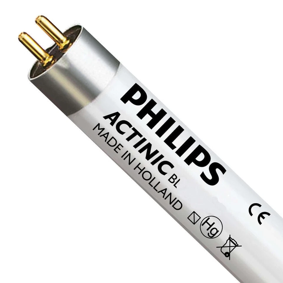 PHILIPS TL 11W/10 G5 T5 BL ATTINICA 212 MM UV-A BLACK LIGHT - PER ZANZARIERA