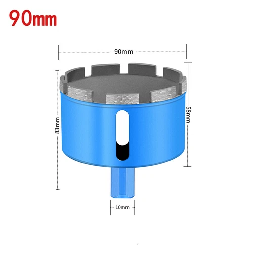 6mm-100mm Diamant Lochsäge Diamantbohrkrone Kernbohrkrone Fliesen Marmor Keramik - Bild 41 von 46