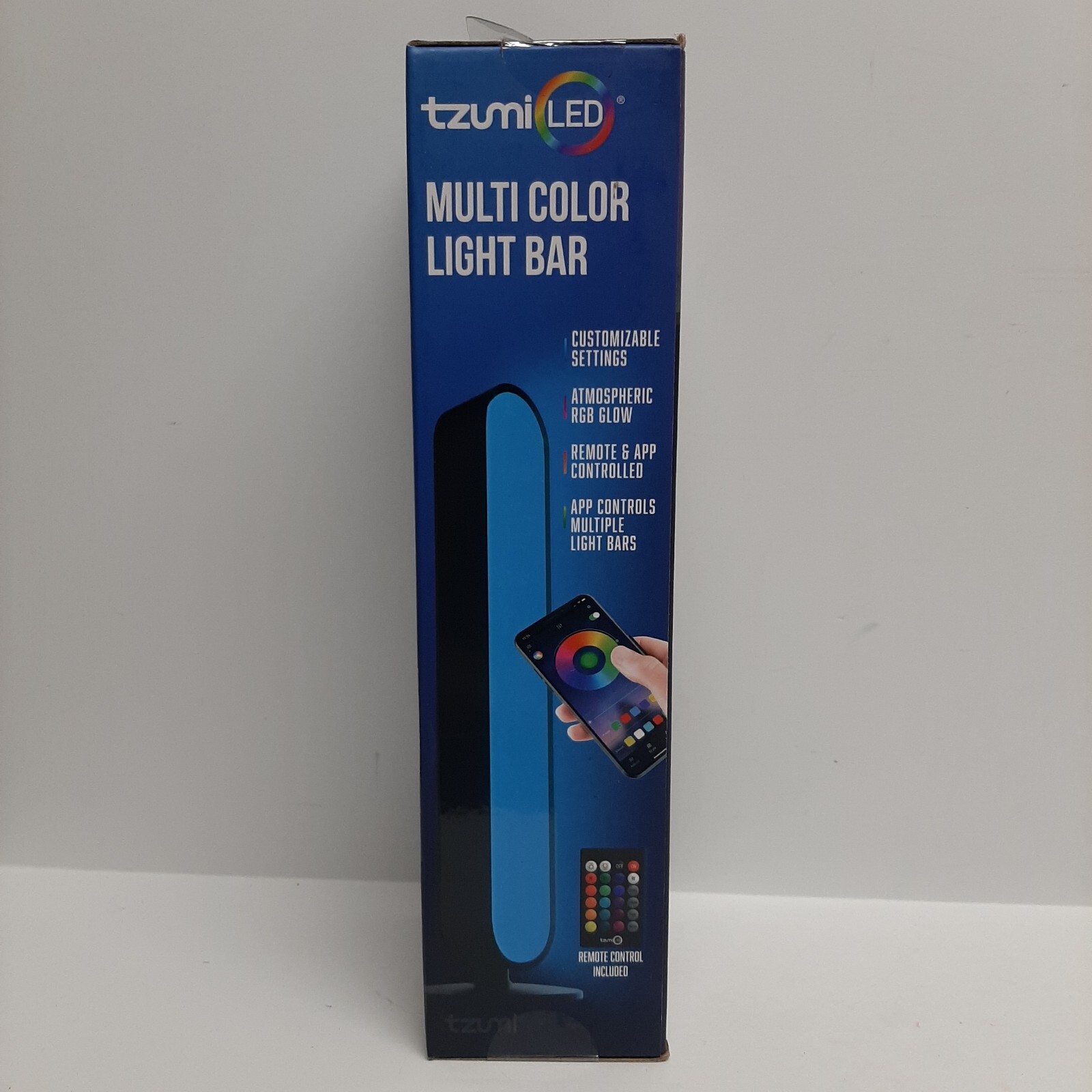 Tzumi LED Illumalight Multicolor Light Bar with Remote Black 6788 eBay