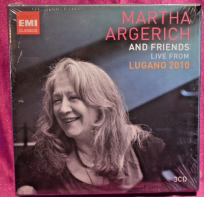SEALED Martha Argerich & Friends Live From Lugano 2010 3 CD Box Set