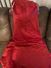 Red Prom Gown size 12 (X9)