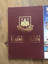 west ham last boelyn and first two London stadium progtammes