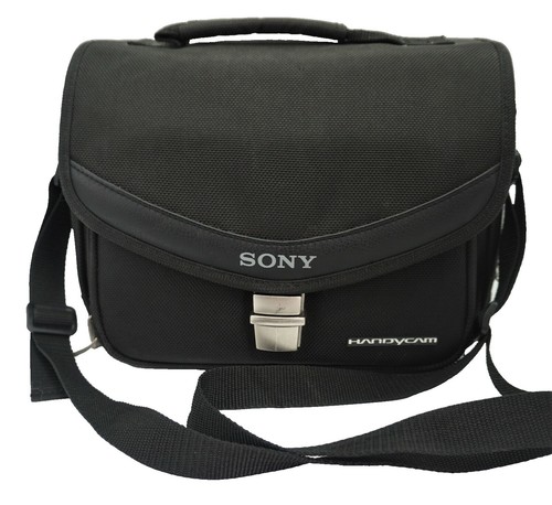 SONY Digital Camera Case, Soft Carrying Case, Black, LCS-RXG NEW