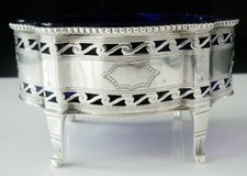 Impressive Sterling Silver Master Salt, Richard Comyns, London 1930