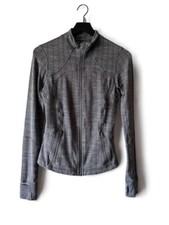 Lululemon Forme Jacket Cuffins Ziggy Wee October Angel Wing Women's Size 6