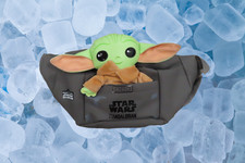 Star Wars The Mandalorian Baby Yoda Grogu Zipper Bag Fanny Pack