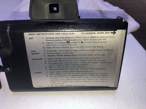 VINTAGE POLAROID THE COLORPACK LAND CAMERA PK FLASH CUBES - Picture 5 of 10