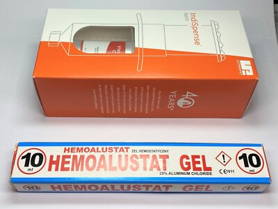 ULTRADENT VISCOSTAT  CLEAR INDISPENSE  30 ML + Hemoalustat gel 10ml  FREE FRESH