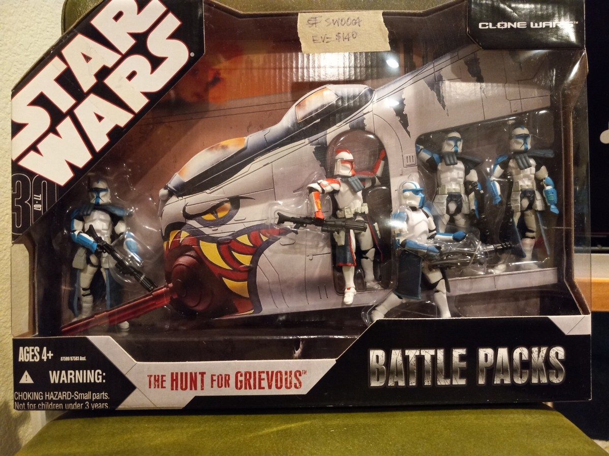 STAR WARS BATTLE PACKS THE HUNT FOR GRIEVOUS - NEW | eBay