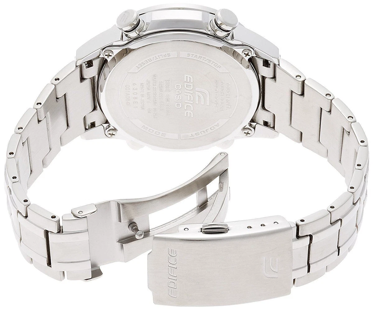 CASIO EDIFICE EQW T630JD 1AJF MULTIBAND 6 men Watch New in Box