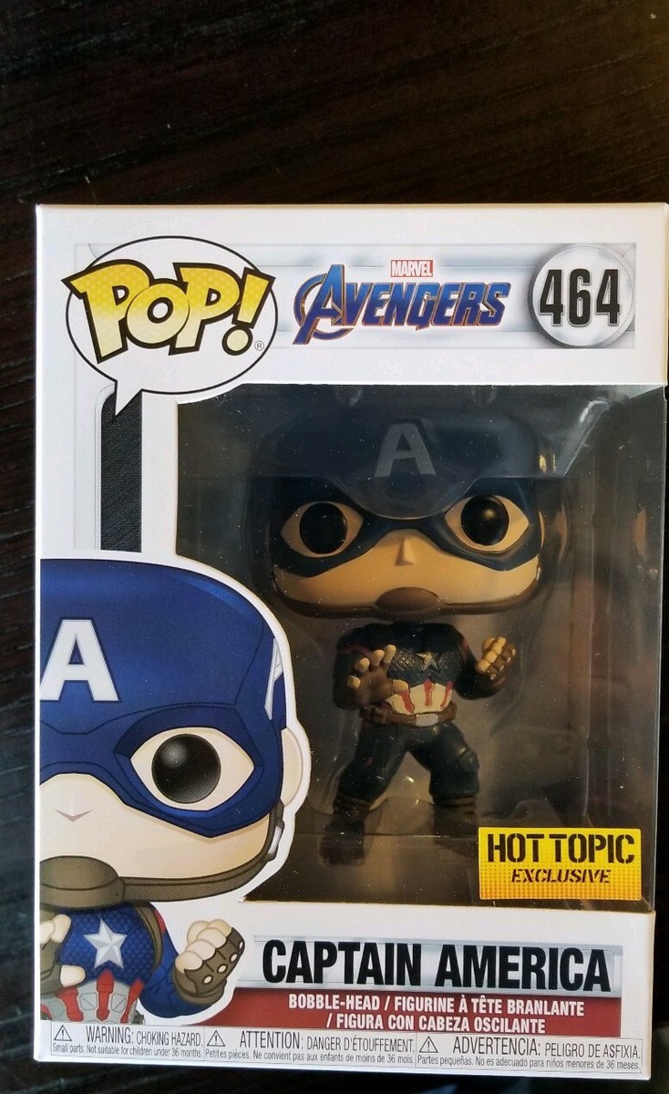 NEW Funko Pop Marvel Avengers Endgame Captain America #464 Hot