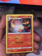 #24/185 CHARMELEON Pack Fresh INHAND POKEMON CARD VIVID VOLTAGE SWORD AND SHIELD