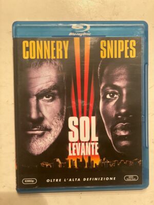 SOL LEVANTE RARO BLU-RAY ITALIA SEAN CONNERY WESLEY SNIPES - fuori catalogo